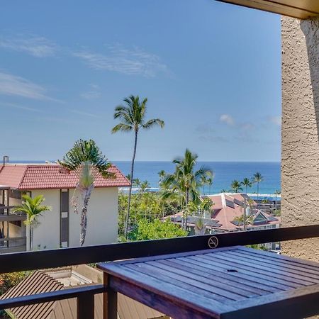 Kona Pacific Top Floor Retreat Ocean View And Pool! Kailua-Kona Luaran gambar