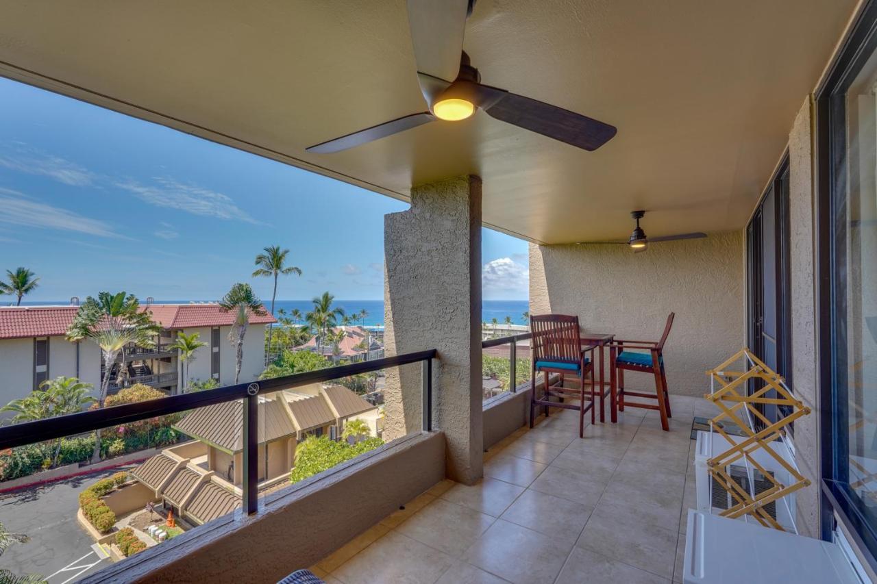 Kona Pacific Top Floor Retreat Ocean View And Pool! Kailua-Kona Luaran gambar