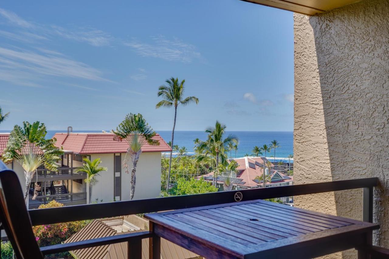 Kona Pacific Top Floor Retreat Ocean View And Pool! Kailua-Kona Luaran gambar