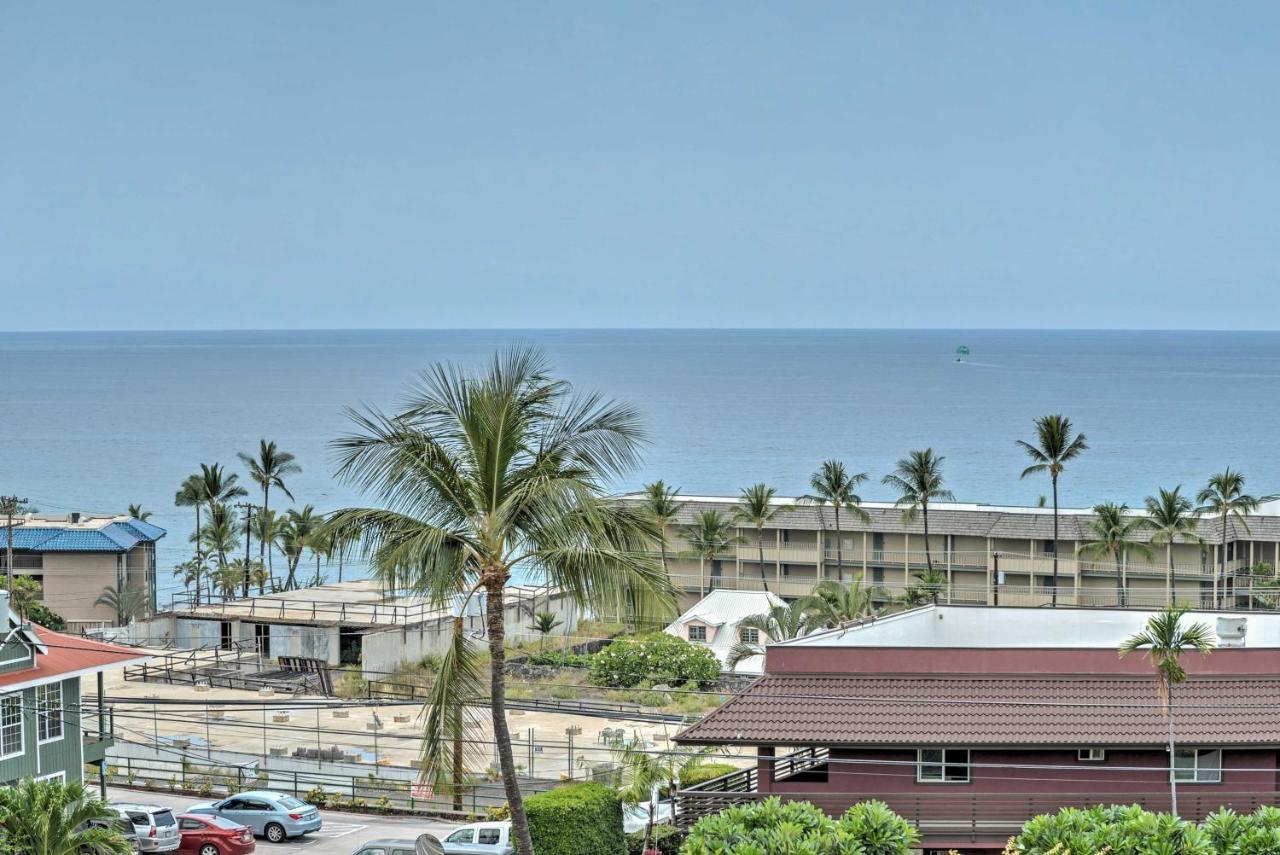 Kona Pacific Top Floor Retreat Ocean View And Pool! Kailua-Kona Luaran gambar